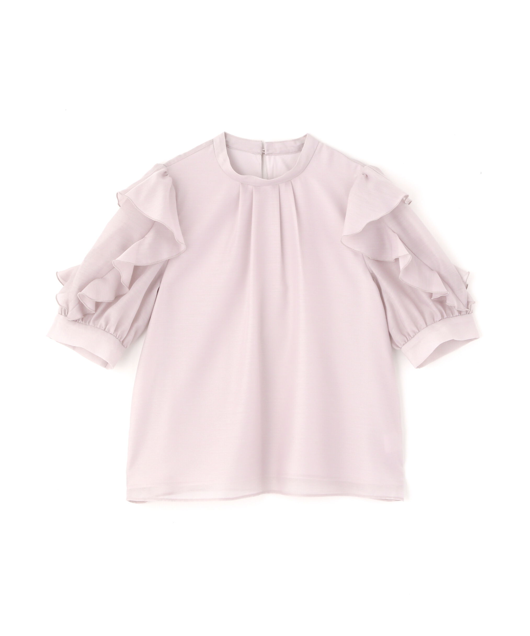 PROPORTION BODY DRESSING「＜ウォッシャブル＞フリルスリーブタックブラウス　26SS」|シャツ・ブラウス|