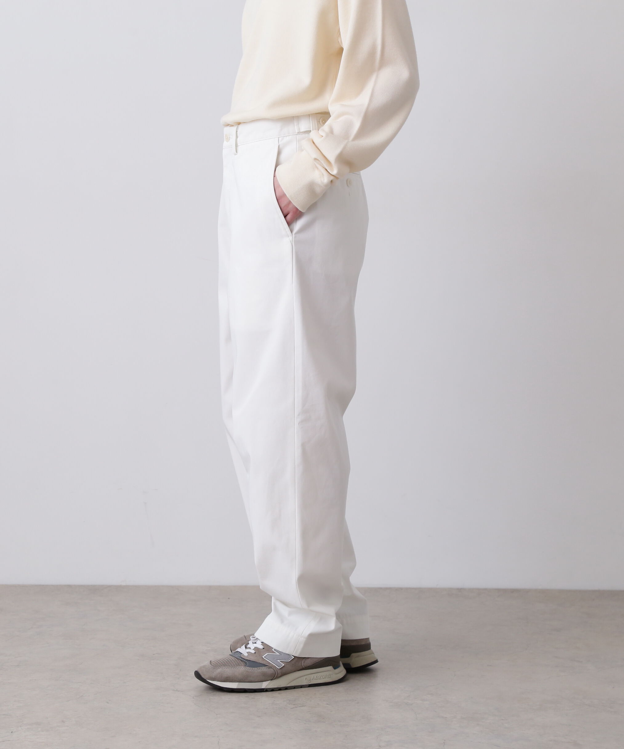 YLEVE 「Ｙ / ORGANIC COTTON / RECYCLE POLYESTER TWILL ADJUSTER  TROUSERS」|その他|