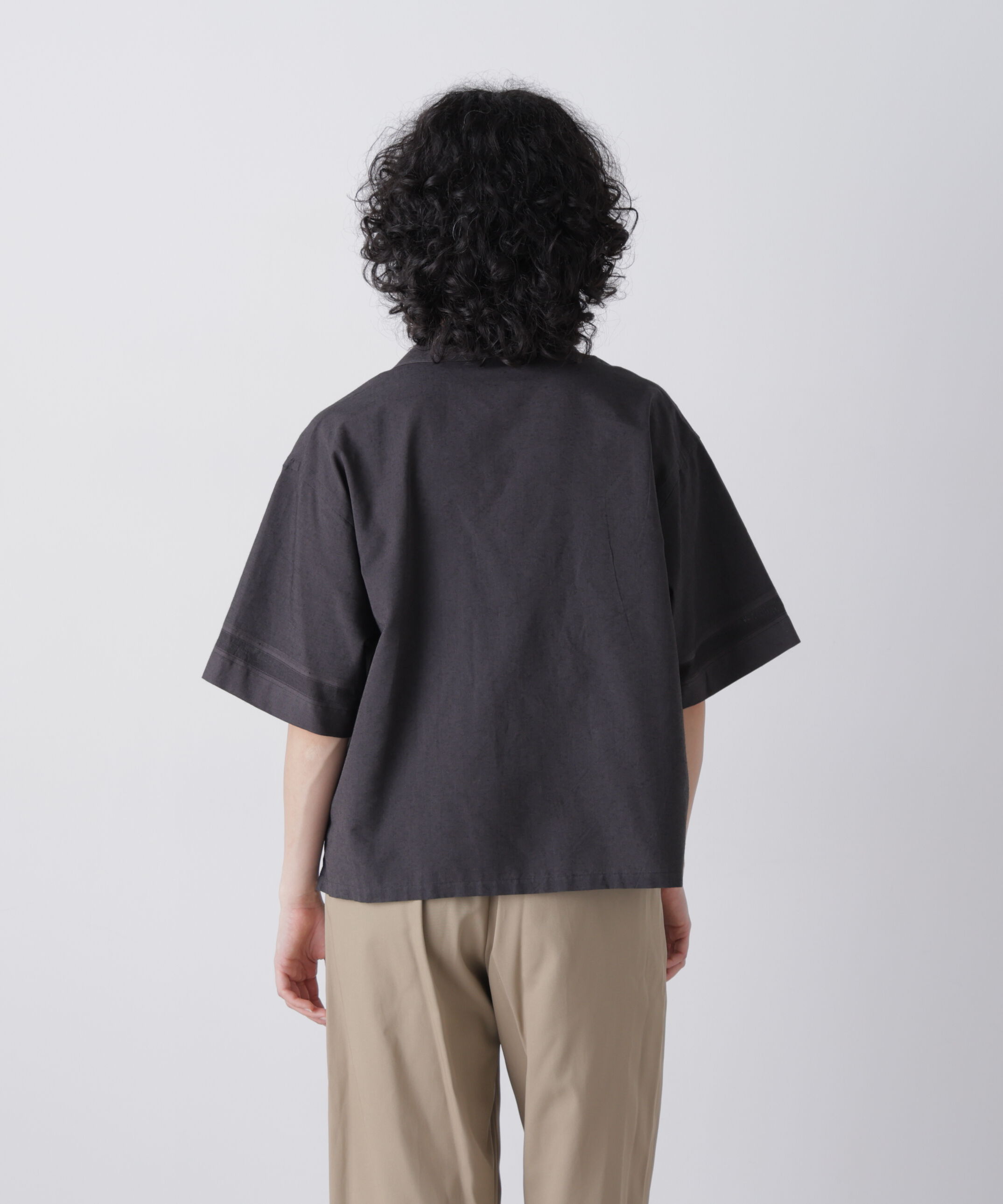 YLEVE 「YLEVE / DOBBY STRIPE CHAMBRAY SHIRT」|シャツ・ブラウス|