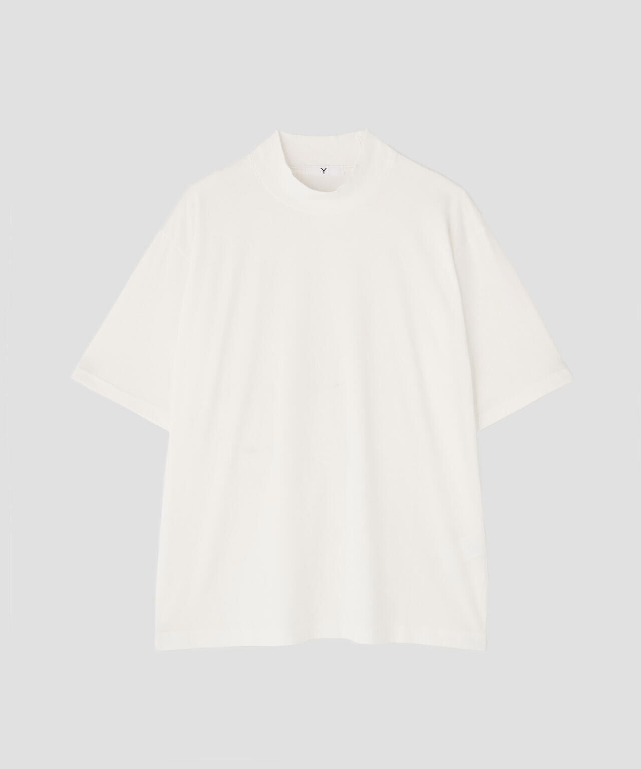 YLEVE 「Ｙ / ORGANIC COTTON JERSEY MOCK NECK SHORT SLEEVE T-SHIRT」|Tシャツ・カットソー|