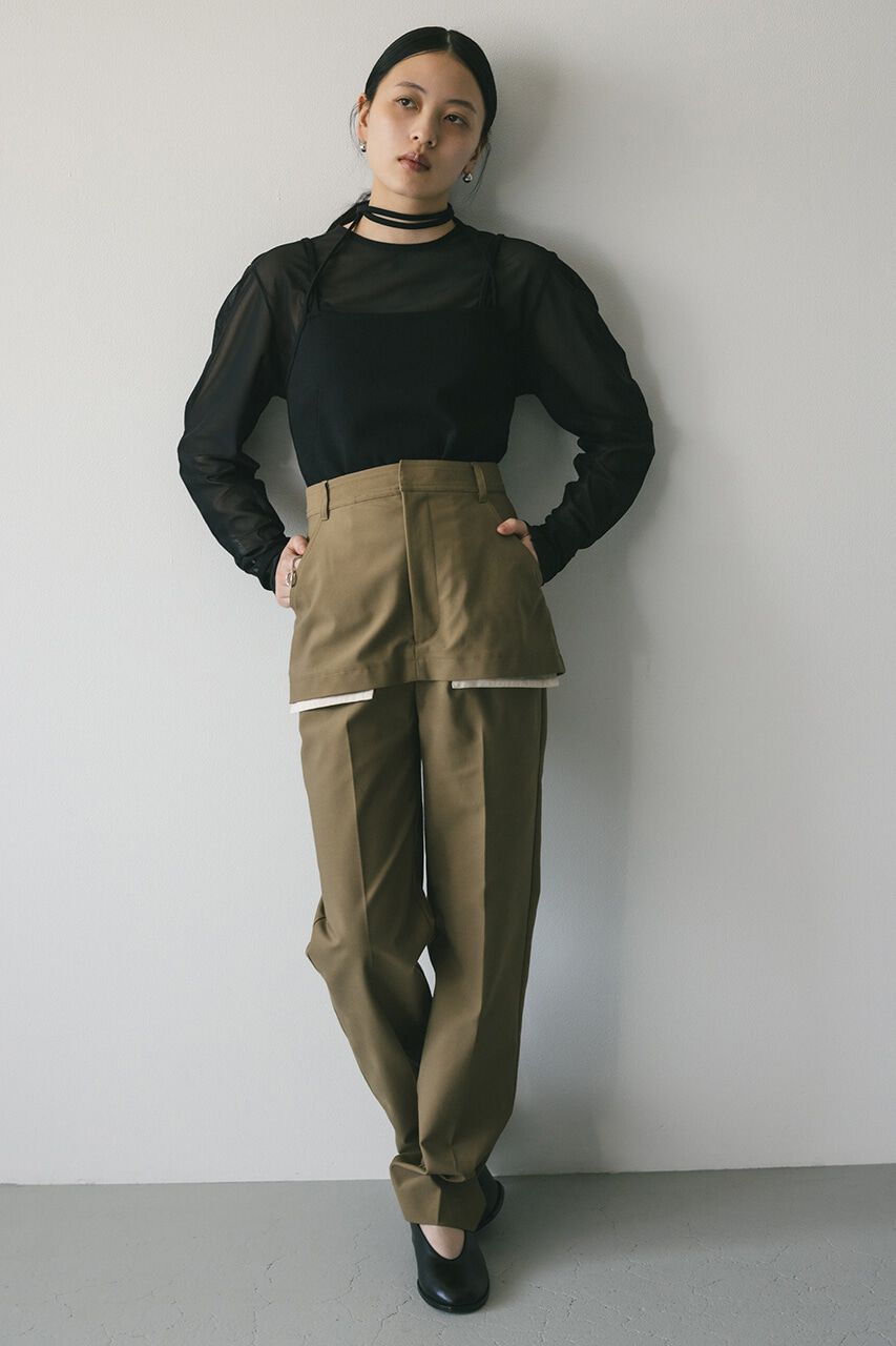 STYLEMIXER「レイヤーセンタープレスパンツ」|その他|
