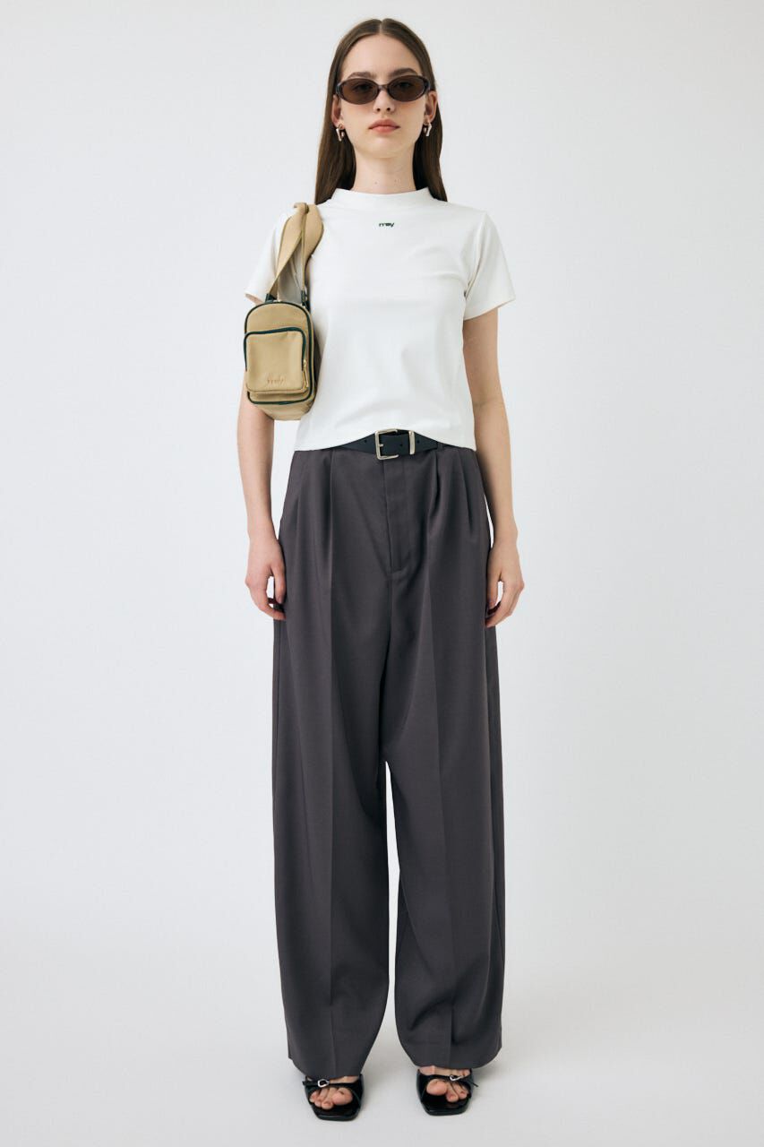 MOUSSY「BASIC タイニー TEE」|Tシャツ・カットソー|