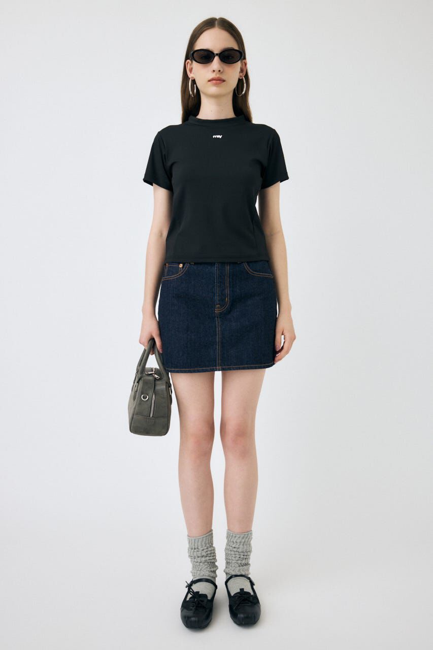 MOUSSY「BASIC タイニー TEE」|Tシャツ・カットソー|