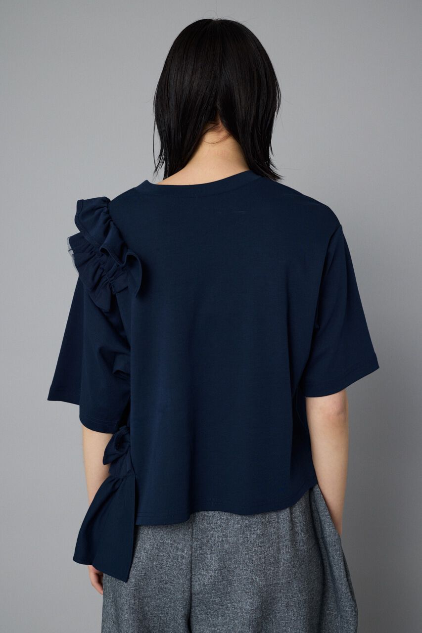 HeRIN.CYE「Many frill cut tops」|シャツ・ブラウス|