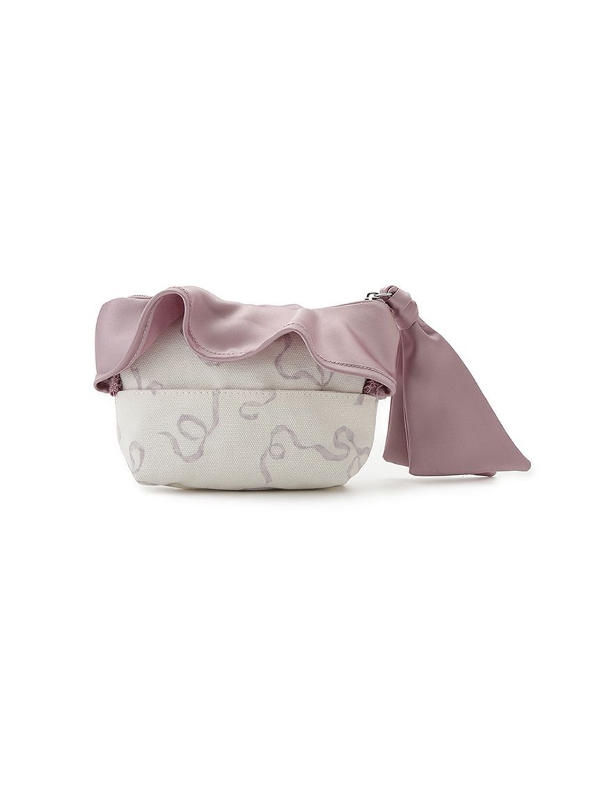 SNIDEL HOME「オーガニックキャンバスポーチ（RIBBON）」|ポーチ|