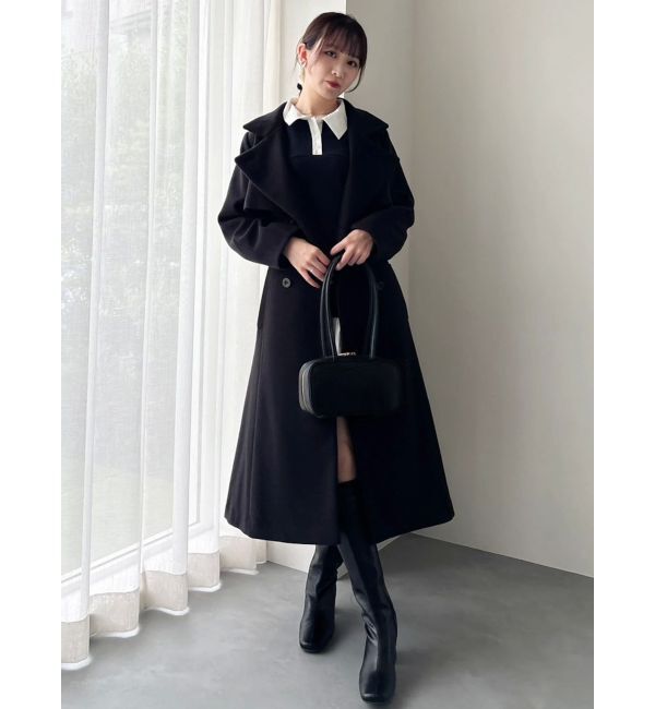 dazzlin「【WEB限定】ポロバルーンスソミニワンピース」|ワンピース|