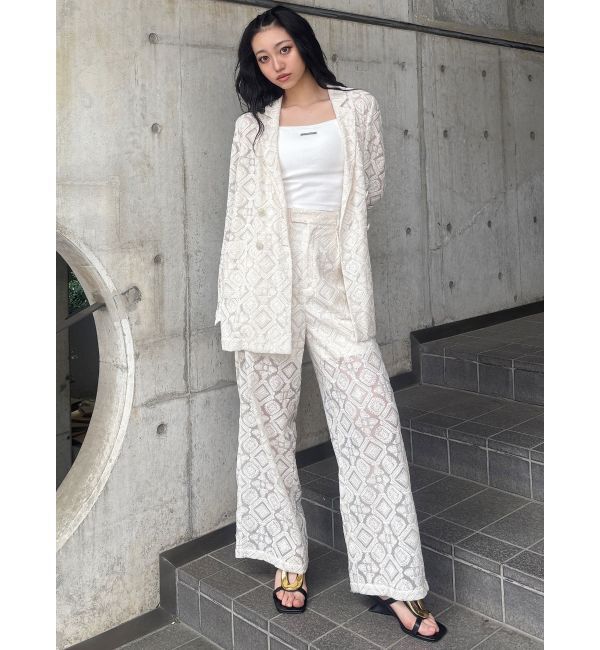 MURUA「レースシアーパンツ【セットアップ着用可】【WEB限定】」|その他|