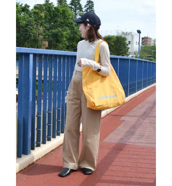 Ungrid「【WEB限定】ツータックチノパンツ」|チノ|