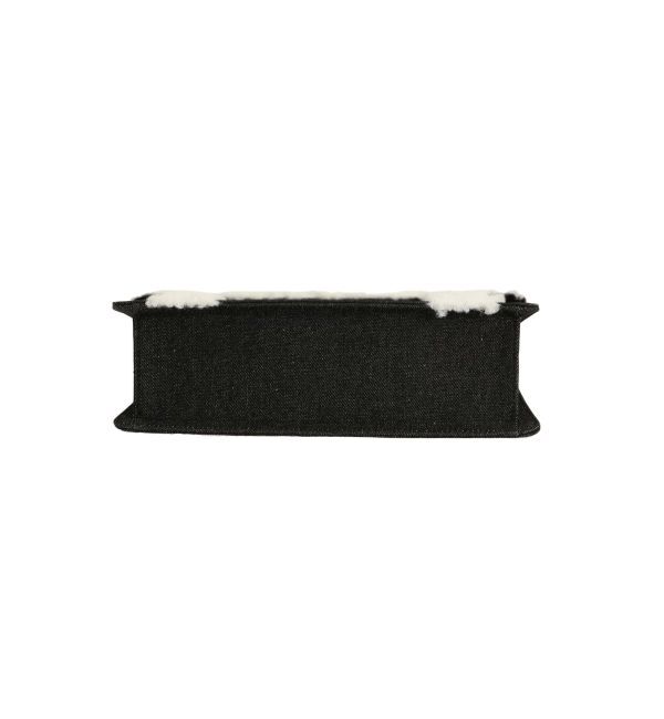EVRIS「ボアデニムBAG」|ハンドバッグ|