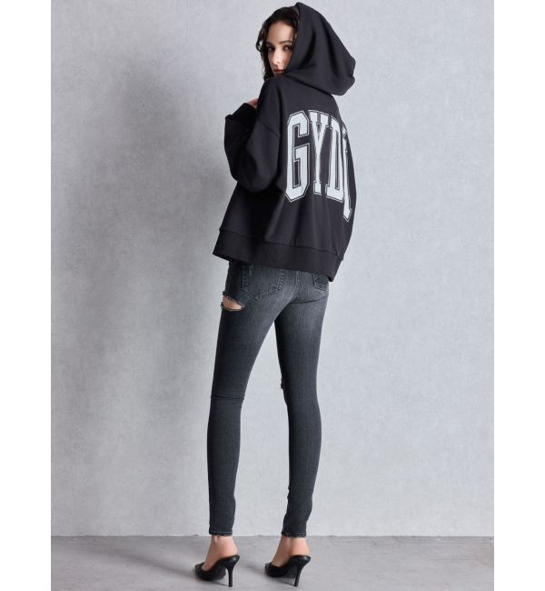 GYDA「GYDA LOOSEスウェットZIP UPパーカー」|パーカー|