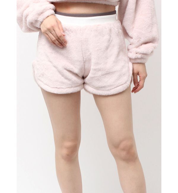 GYDA「GG ECO FUR ショートパンツ」|その他|ピンク