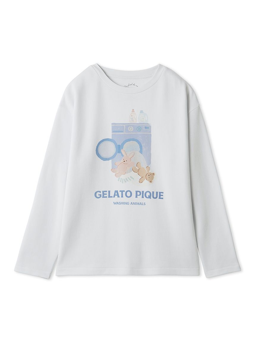 gelato pique「ウォッシングアニマルワンポイントロンT」|ルームウェア|BLU