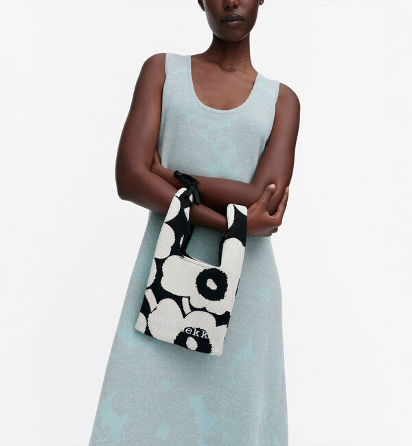 Marimekko「Knitted Mini Tote Unikko トートバッグ」|トートバッグ|