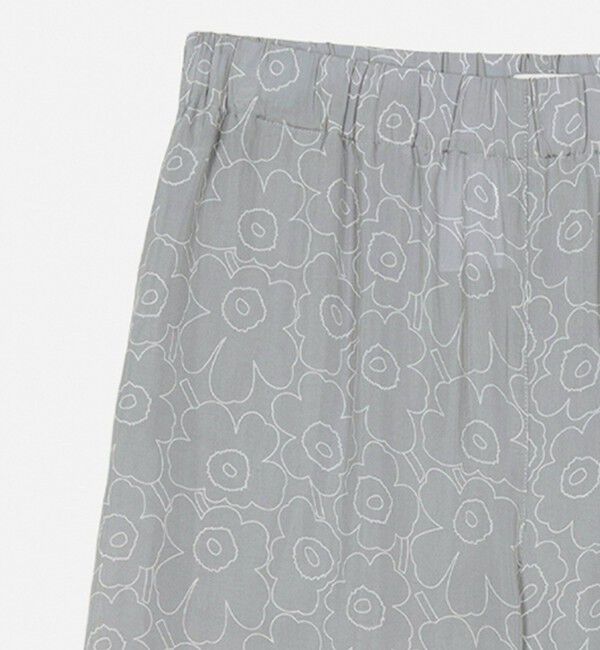 Marimekko「Oanet Piirto Unikko パンツ」|チノ|