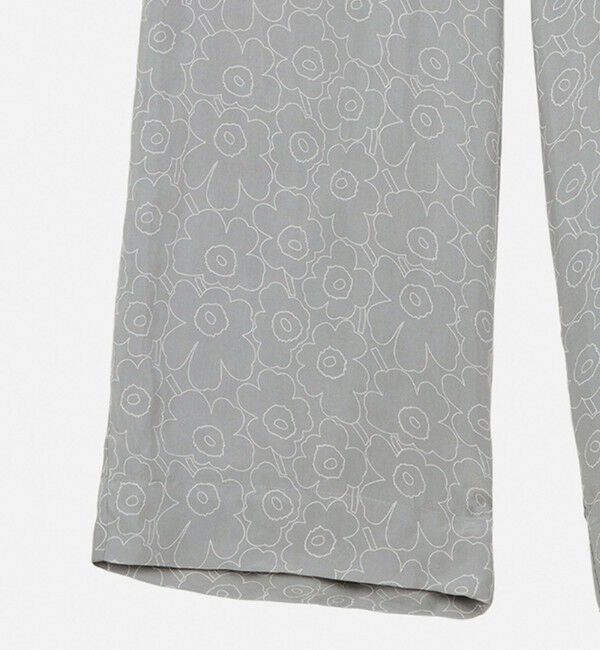 Marimekko「Oanet Piirto Unikko パンツ」|チノ|