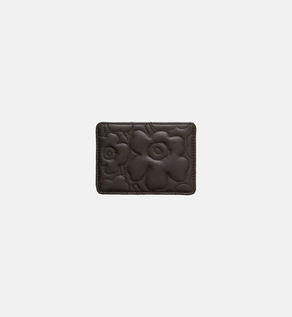Marimekko「Card Holder Unikko」|その他|ダークブラウン