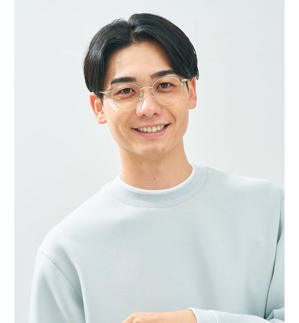  「Zoff｜UNITED ARROWS メガネ | [Casual] 伊達メガネ 度付き ユナイテッドアローズ   レンズ交換券付」|メガネ|