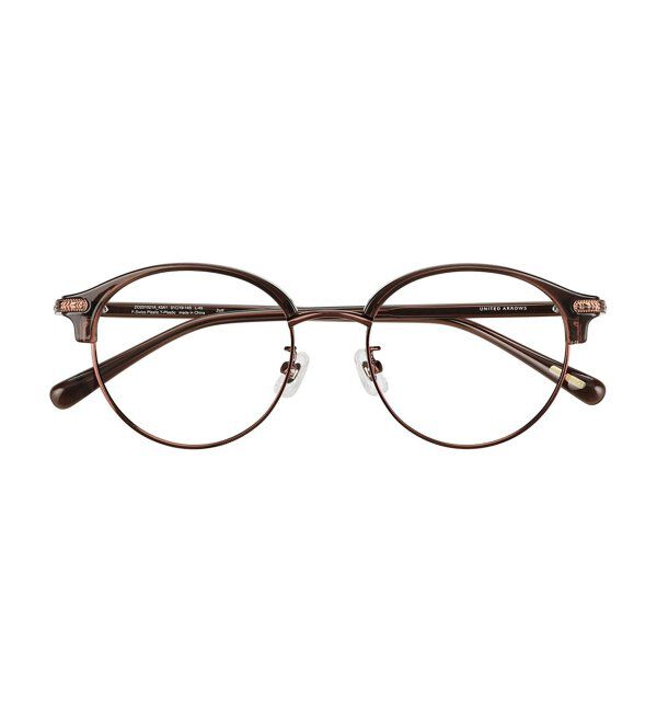  「Zoff｜UNITED ARROWS メガネ | [Casual] 伊達メガネ 度付き ユナイテッドアローズ   レンズ交換券付」|メガネ|
