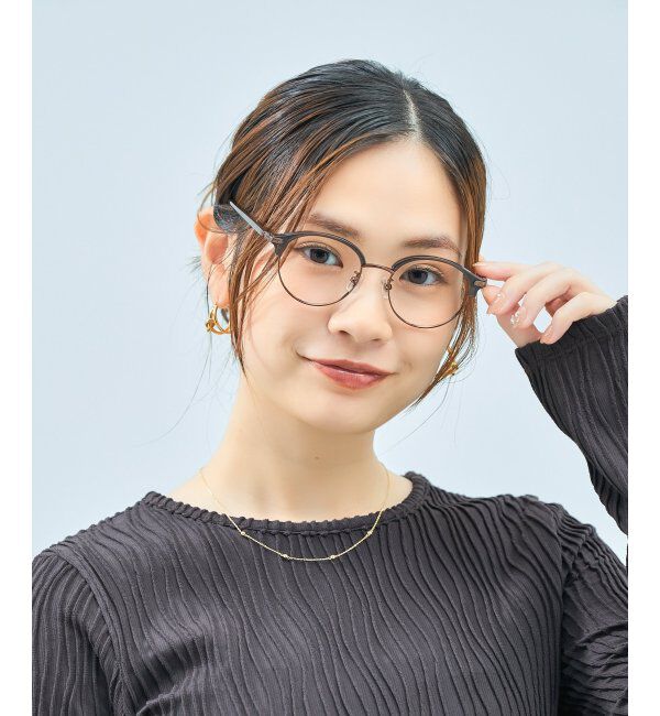  「Zoff｜UNITED ARROWS メガネ | [Casual] 伊達メガネ 度付き ユナイテッドアローズ   レンズ交換券付」|メガネ|