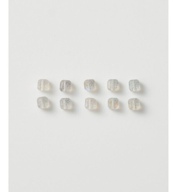 ete「ナチュラルストーン ロング ピアス」|ピアス|