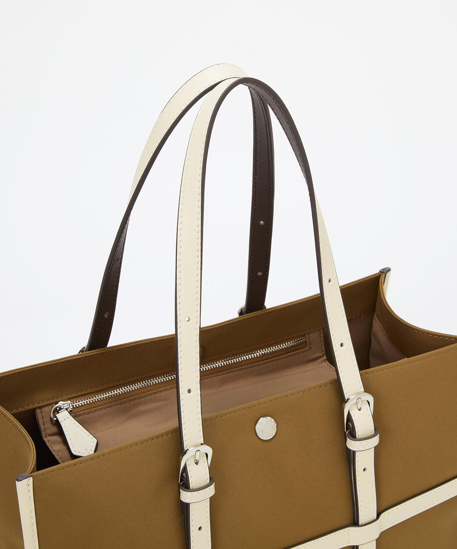 TOPKAPI BREATH「【Breath TOPKAPI】FRAME フレーム レザーベルト ワイド ミニ トートバッグ」|トートバッグ|