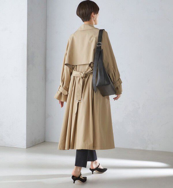 SHIPS for women「〈セレモニー対応可〉〈手洗い可能〉ダブルクロス パンツ 24SS（セットアップ対応）◇」|その他|