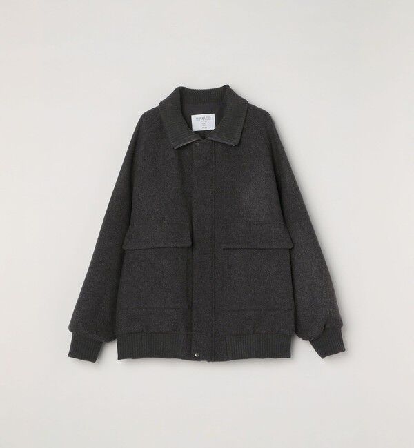 SHIPS any「SHIPS any: PURE WOOL MELTON ダービー ブルゾン◇」|ブルゾン・スタジャン|
