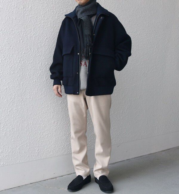 SHIPS any「SHIPS any: PURE WOOL MELTON ダービー ブルゾン◇」|ブルゾン・スタジャン|