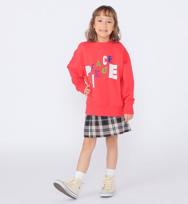 SHIPS KIDS「【SHIPS KIDS別注】ARCH＆LINE:100～130cm / グラフィック スウェット」|スウェット・ジャージ|