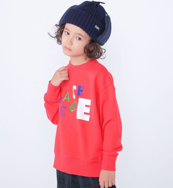 SHIPS KIDS「【SHIPS KIDS別注】ARCH＆LINE:100～130cm / グラフィック スウェット」|スウェット・ジャージ|