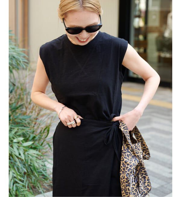 OUTDOOR PRODUCTS Usual Things「≪予約≫スラブテンジクノースリ」|Tシャツ・カットソー|ブラック