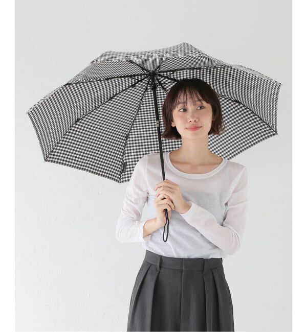 IENA「MACKINTOSH/マッキントッシュ FOLDING UMBRELLA CHECK 傘 A242CL0027UBUM」|傘|