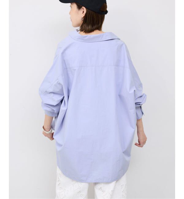 SLOBE IENA「《WEB限定/追加》オーバーサイズシャツ」|シャツ・ブラウス|