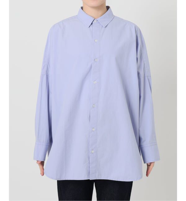 SLOBE IENA「《WEB限定/追加》オーバーサイズシャツ」|シャツ・ブラウス|