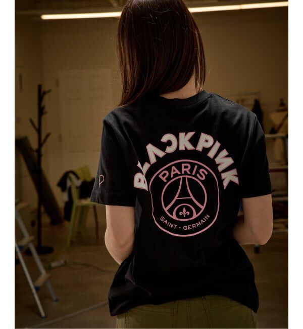 Paris Saint-Germain「【BlackpinkxPSG】Elevated Graphic TEE ST171- BLKPSG- BPP」|Tシャツ・カットソー|