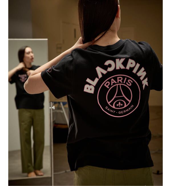 Paris Saint-Germain「【BlackpinkxPSG】Elevated Graphic TEE ST171- BLKPSG- BPP」|Tシャツ・カットソー|