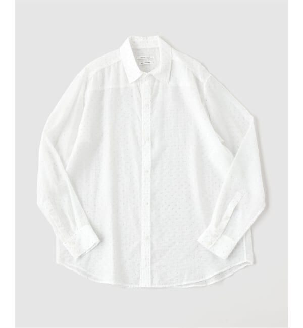 EDIFICE「COUTURE D&rsquo;ADAM (クチュール ド アダム) Italian Glitter Shirt」|シャツ・ブラウス|ホワイト