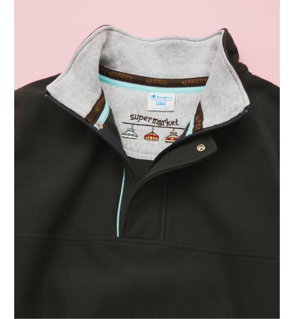 JOURNAL STANDARD「CHAMPION / チャンピオン for スーパーマーケット ハーフ ジップ スウェット」|スウェット・ジャージ|