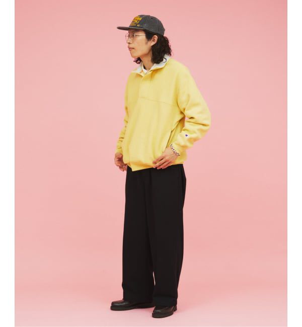JOURNAL STANDARD「CHAMPION / チャンピオン for スーパーマーケット ハーフ ジップ スウェット」|スウェット・ジャージ|