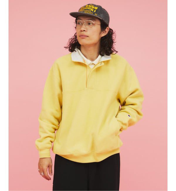 JOURNAL STANDARD「CHAMPION / チャンピオン for スーパーマーケット ハーフ ジップ スウェット」|スウェット・ジャージ|