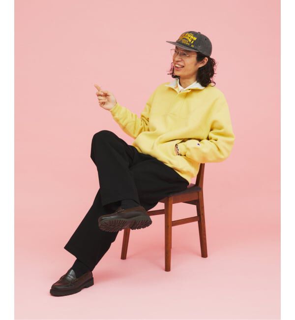 JOURNAL STANDARD「CHAMPION / チャンピオン for スーパーマーケット ハーフ ジップ スウェット」|スウェット・ジャージ|