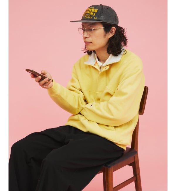 JOURNAL STANDARD「CHAMPION / チャンピオン for スーパーマーケット ハーフ ジップ スウェット」|スウェット・ジャージ|