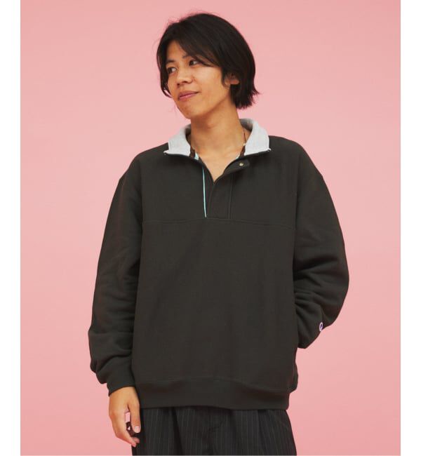 JOURNAL STANDARD「CHAMPION / チャンピオン for スーパーマーケット ハーフ ジップ スウェット」|スウェット・ジャージ|
