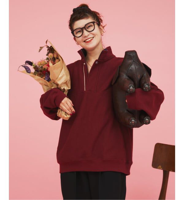 JOURNAL STANDARD「CHAMPION / チャンピオン for スーパーマーケット ハーフ ジップ スウェット」|スウェット・ジャージ|