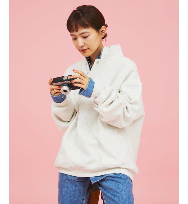 JOURNAL STANDARD「CHAMPION / チャンピオン for スーパーマーケット ハーフ ジップ スウェット」|スウェット・ジャージ|