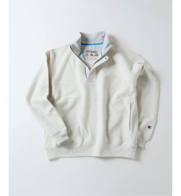 JOURNAL STANDARD「CHAMPION / チャンピオン for スーパーマーケット ハーフ ジップ スウェット」|スウェット・ジャージ|