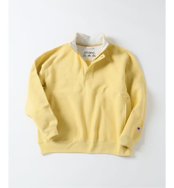 JOURNAL STANDARD「CHAMPION / チャンピオン for スーパーマーケット ハーフ ジップ スウェット」|スウェット・ジャージ|