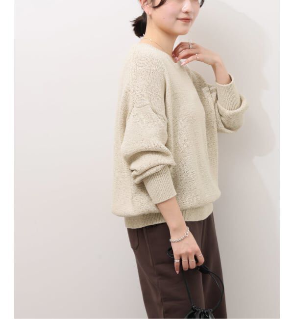 JOURNAL STANDARD relume「テープヤーンニュアンスプルオーバー」|ニット・セーター|