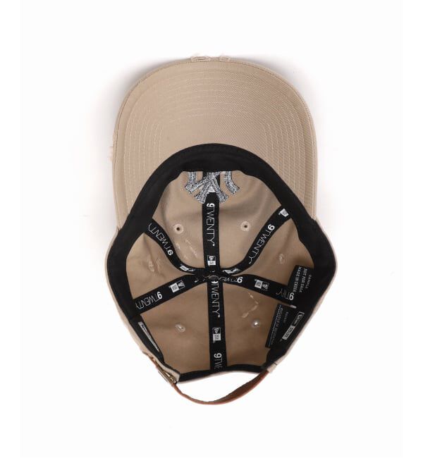 JOURNAL STANDARD relume「NEW ERA / ニューエラ 別注 9TWENTY(TM) ハードウォッシュ Yankees BEIGE」|キャップ・キャスケット|