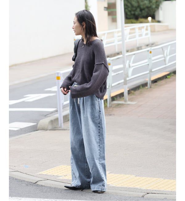 JOURNAL STANDARD「《WEB限定追加3》イージーデニムワイドパンツ」|デニム|